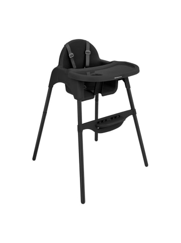 Kikkaboo Hochstuhl 2 in 1 Jammy in schwarz