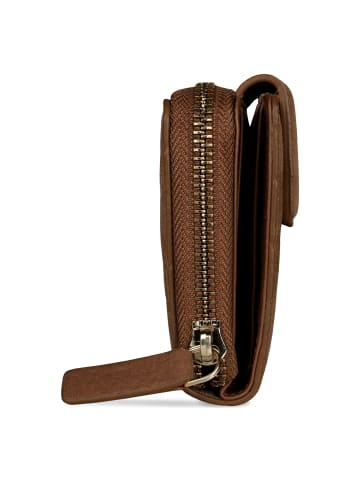 Bugatti Fabia Geldbörse Leder 14 cm cognac