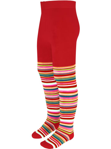 normani Baby Thermostrumpfhose -Ringelmuster in Rot