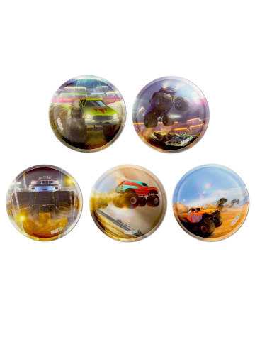 Ergobag Klettie Set 5tlg. in monstertrucks