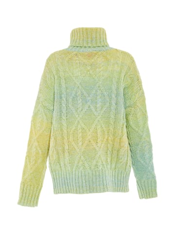 myMo Rollkragenpullover in LIMETTE MINT