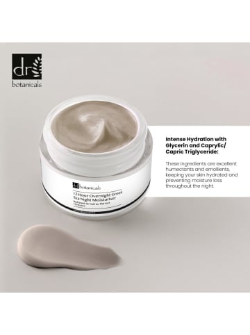 Dr. Botanicals 12-Stunden-Nachtcreme mit Grünem Tee 60 ml