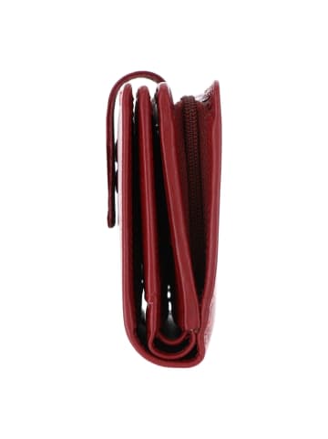 Golden Head Polo Geldbörse RFID Schutz Leder 15.5 cm in rot