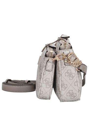 Guess Noelle II DBL - Umhängetasche 24 cm (dark taupe logo) in dark taupe logo
