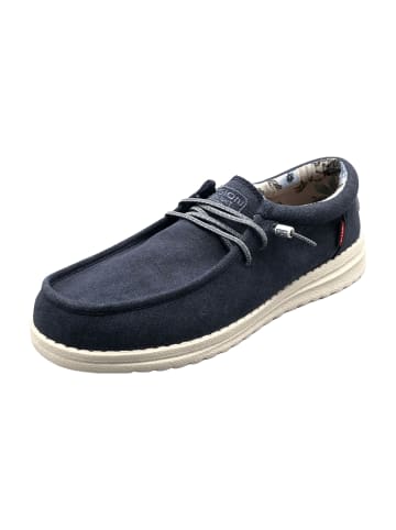 Fusion Mokassin Schnürschuhe in Blau