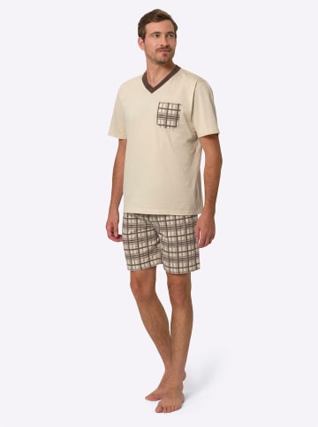 Sieh an! Shorty in sand-schoko