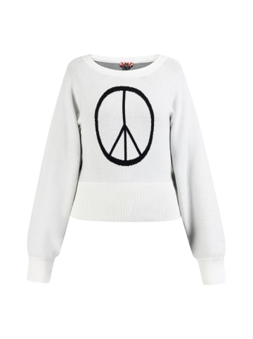 myMo ROCKS Damen Pullover in Weiss