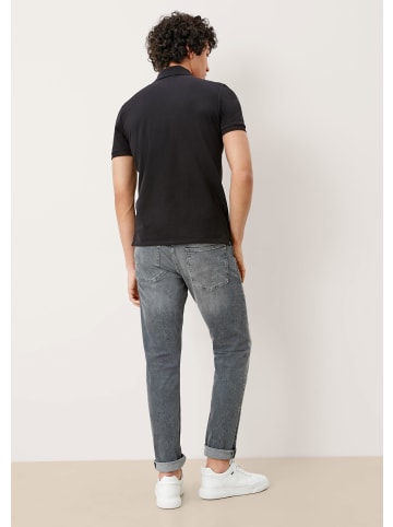 QS Polo-Shirt in 9999_schwarz