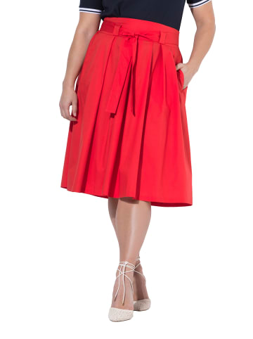 Ulla Popken Rock in mohnrot