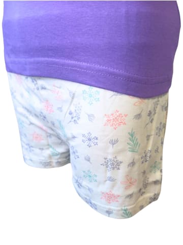Disney Frozen Schlafanzug kurz Disney Frozen Elsa & Anna in Lila