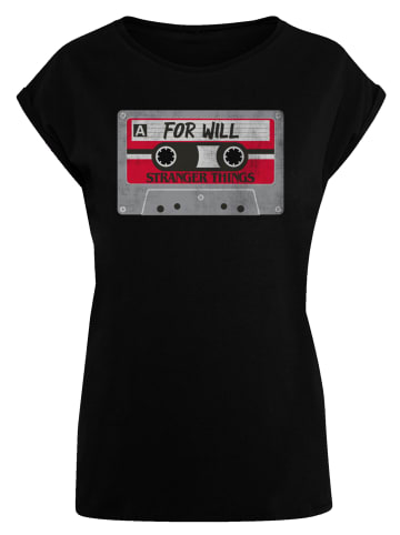 F4NT4STIC T-Shirt Stranger Things Cassette For Will in schwarz