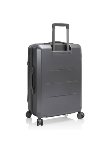 Heys EZ Fashion 4 Rollen Kofferset 3-teilig mit Dehnfalte in charcoal