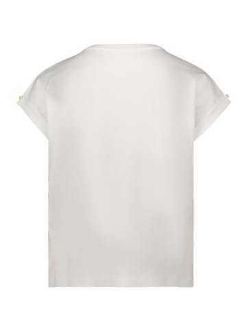CARTOON Printshirt mit Ärmelaufschlag in Patch Cream/Pink