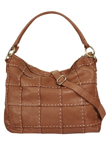 Samantha Look Shopper echt Leder in cognac