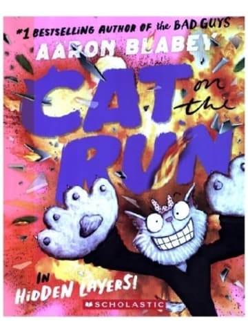 Scholastic US Buch - Cat on the Run in Hidden Layers!