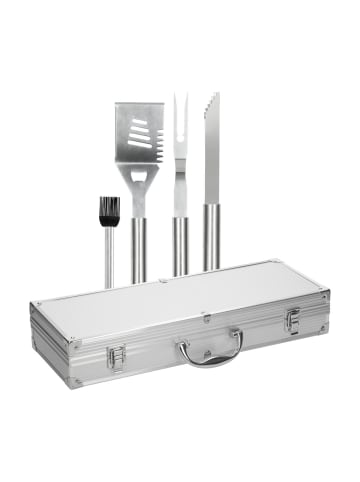 elasto Grillset "Deluxe" in silber