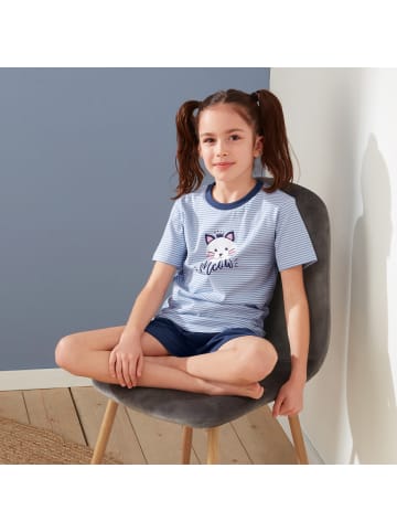 Erwin Müller Single-Jersey Kinder-Shorty in hellblau