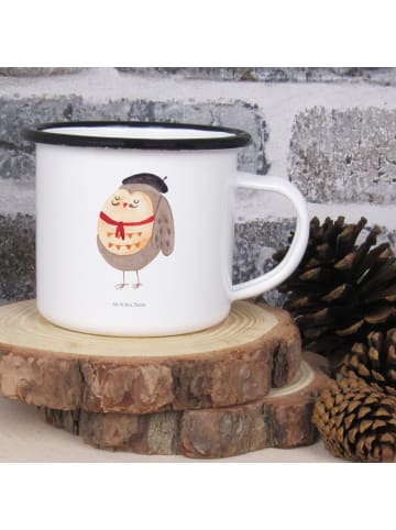 Mr. & Mrs. Panda Kaffeetasse Eule Frankreich ohne Spruch in Weiß