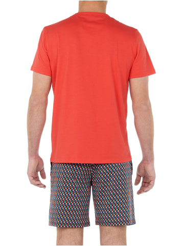 HOM Short Sleepwear Ricardo in red print