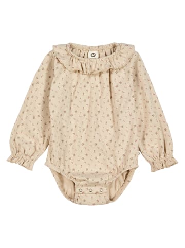 müsli Langarmbody in Oak/ Nostalgia rose/ Beige