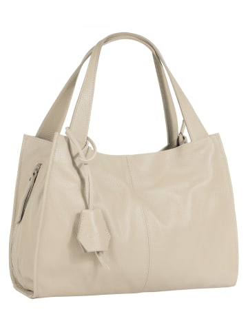 Cluty Shopper echt Leder in beige