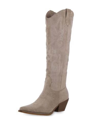 VAN HILL Cowboystiefel Eleanor in Schlamm