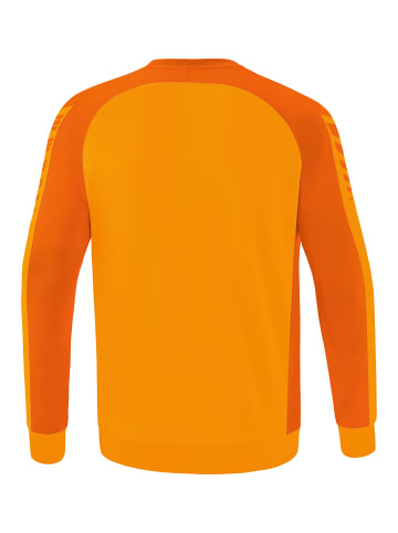 erima Six Wings Sweatshirt in new orange/orange