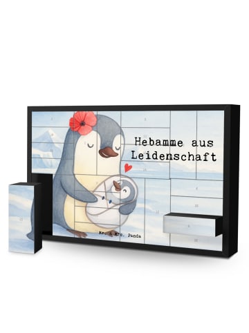 Mr. & Mrs. Panda Weihnachtskalender Hebamme Leidenschaft Design ... in Weiß