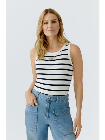 Oui Tank Top in offwhite blue
