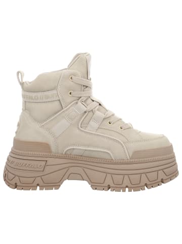 Buffalo Schnürstiefelette in beige