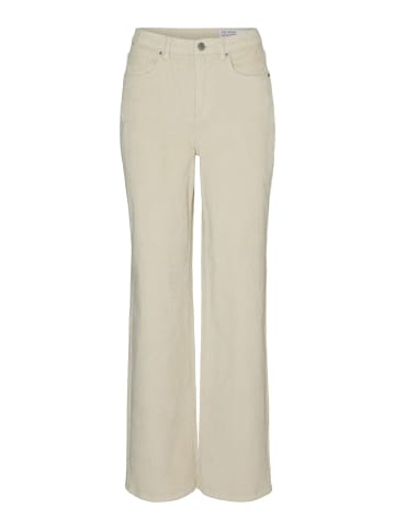 Vero Moda Hose mit weitem Beinschnitt in Oatmeal
