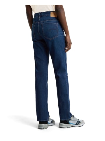 G-Star Raw Strace Straight Jeans worn in aster blue
