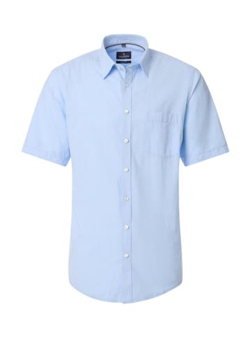 CASAMODA Halbarmhemd in Blau