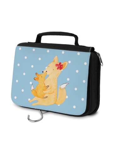 Mr. & Mrs. Panda badtasche Fuchs Mama ohne Spruch in Blau Pastell