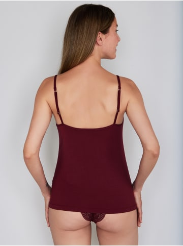 JOOP! Trägertop Beautiful Camisole in DARK RED