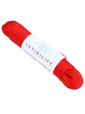 Intirilife 31m Nylon Outdoor Seil in ROT