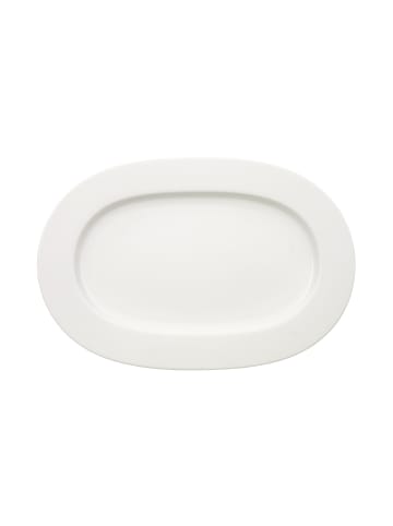 Villeroy & Boch Servierplatte oval Royal 41 cm weiß in weiß