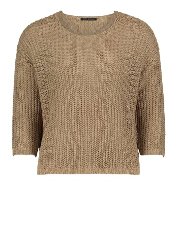 Betty Barclay Strickpullover mit Glanzeffekt in Classic Beige