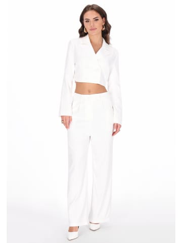 faina Women Pants in white