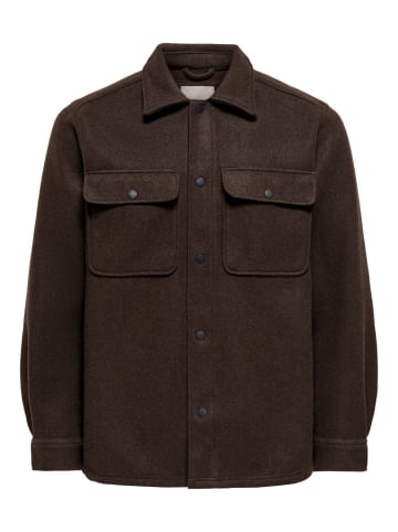 Only&Sons Hemd ONSASH in Braun
