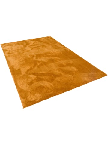 Snapstyle Hochflor-Teppich Livorno in gelb