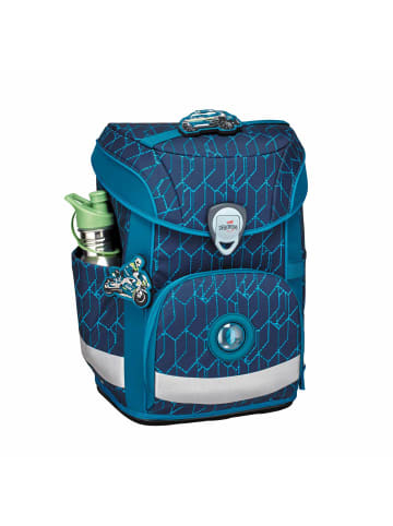 DerDieDas DerDieDas ErgoFlex Easy Schulranzenset 5-teilig Blue Speed