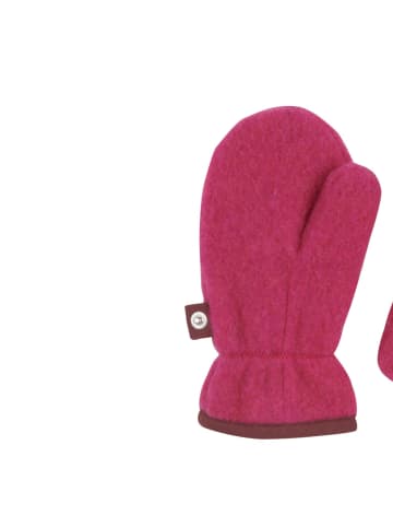 finkid Finkid Nupujussi Wool Raspberry/Sable Fäustlinge aus Wolle S (1-3 Jahre)