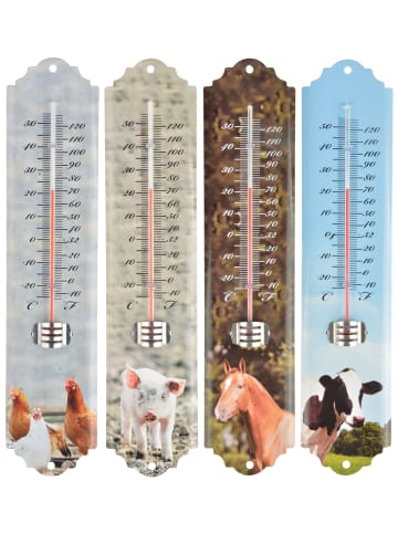 Esschert Design Gartenthermometer in bunt