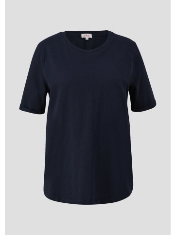 s.Oliver T-Shirt kurzarm in Blau