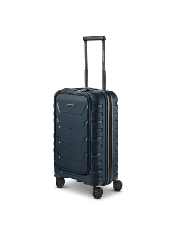 Smartbox Edition 01 4 Rollen Kabinentrolley 55 cm Laptopfach in navy