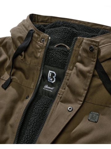 Brandit Winterjacke "Essential Jacket" in Grün