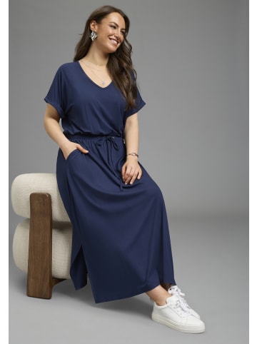 Laura Scott Jerseykleid in navy