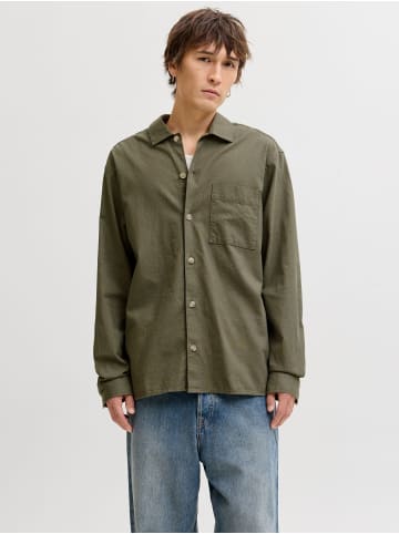 Jack & Jones Overshirt in Dusty Olive