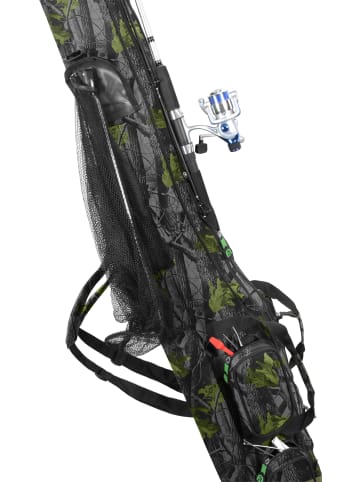 Normani Outdoor Sports Rutentasche 1,70 m RodBox Triple in Fog-Autumn-Camo